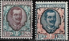 Italy 1900/1923 -  1 &2 lire
