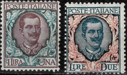 Italia 1900 1923 e - 1, lire
