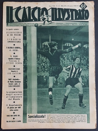 Calcio illustrato n - il, 13
