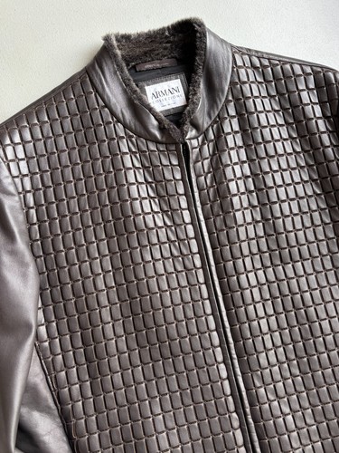 Giacca pelle armani - di,
