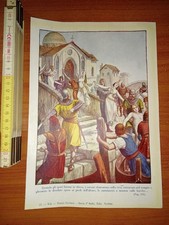 Stampa da libro d'epoca, I