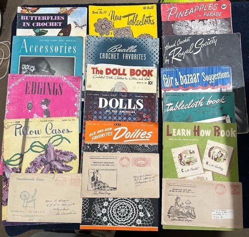 1940 crochet knitting - crochet, &