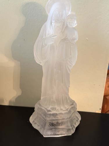 Figurina vergine maria - figurina, con