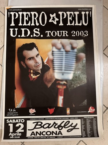 Piero pelu poster - (litfiba),