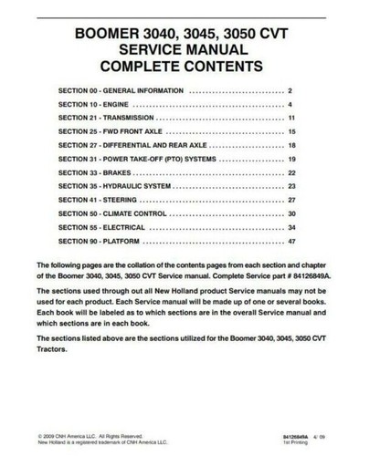 Manuale officina new holland - officina,