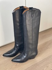Vendo Isabel Marant Stivali Denvee da cowboy Taglia 40 Colore: Nero
