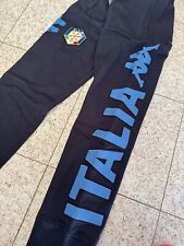 Pantalone Tuta NUOVO Kappa Nazionale Italiana sci UNISEX Taglia XS