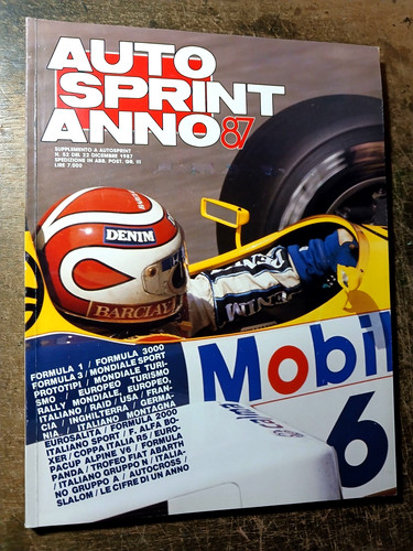 Autosprint annuario 1987 anno - annuario,