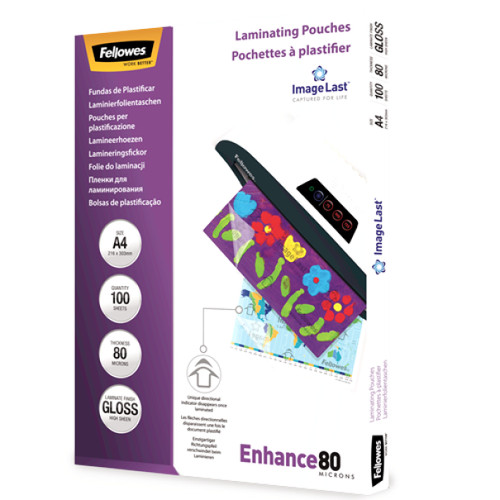 Fellowes pouches per
