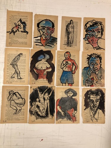 Disegni carta libro - su,