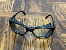 VINTAGE FINE ANNI '80 OCCHIALI PROTEZIONE NEUTRI CON LENTI IN VETRO