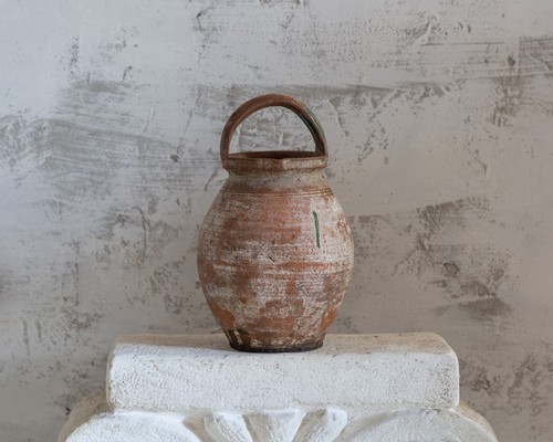 Antico vaso terracotta con - in,