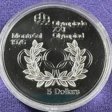 1974 ARGENTO PROOF Canada $5