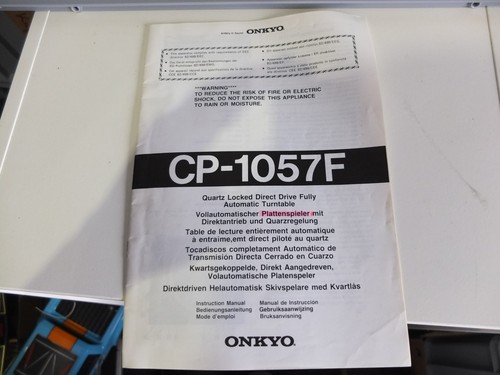 Onkyo 1057 manuale - cp,
