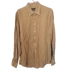 ZARA Mens Linen Shirt Size XL