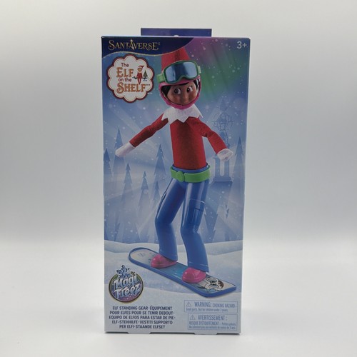 Set snowboard elf - snowboard, on