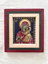 Icona Altare Dipinto Originale