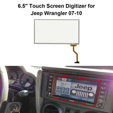 Per Jeep Uconnect Mygig REN RER RHR 6.5" Digitalizzatore Touch Screen 2007-2010