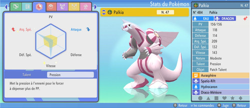 Palkia shiny 6iv - palkia, pokémon