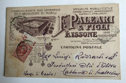 Cartolina pubblicitaria - cartolina,
