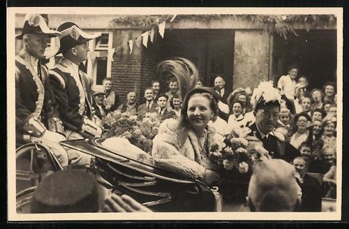 Koningin juliana bezoekt - bezoekt, de