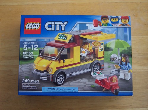 Lego city 60150 furgone pizza - 60150,