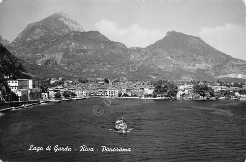 Cartolina lago garda riva - lago, di