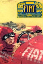 Poster Manifesto Locandina Pubblicitaria Automobili Fiat Torino Stampa 40x60 Cm.