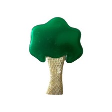 Spilla albero multicolore
