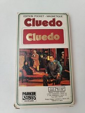 Cluedo 1991 Édition Pocket Magnétique Parker Jeux De Société Voyage Luxe