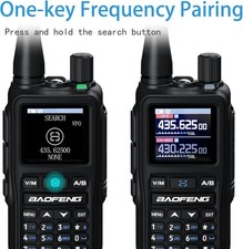 2X Baofeng UV5R Mini Radio