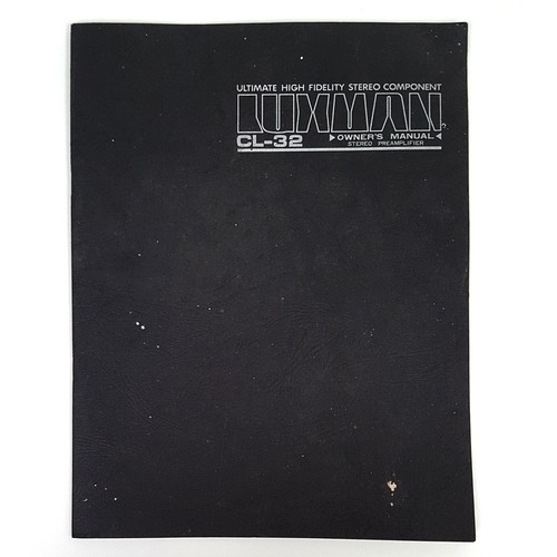 Luxman originale - cl-32,