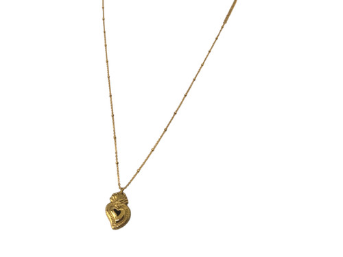 Collana sacro cuore donna - sacro,