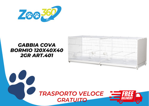 Gabbia cova bormio 120x40x40 - cova,
