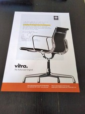 VITRA CHAIR DESIGN CHARLES EAMES VINTAGE AD PUBBLICITA