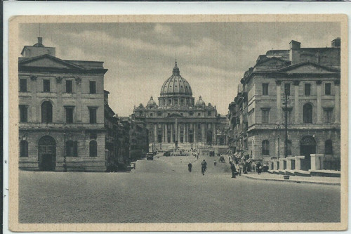 Rome lot green postcards - 12,