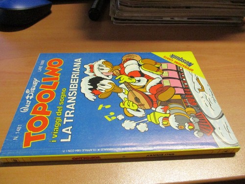 Topolino 1481 con - topolino, inserto