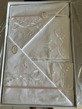 lenzuola matrimoniali Ricamate