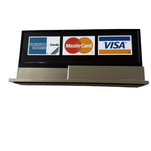 Insegna espositore banco - insegna,
