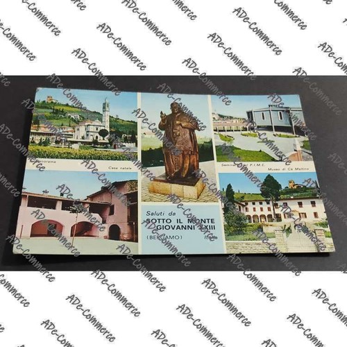 Cartolina bergamo sotto - cartolina,