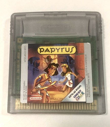 Papyrus game boy - game, color
