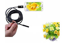 Telecamera Endoscopica per Tubi 2MT 6 LED Ispezione Risoluzione 640x480 5mm