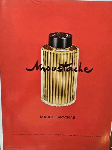 Bottiglia profumo baffi marcel - baffi,