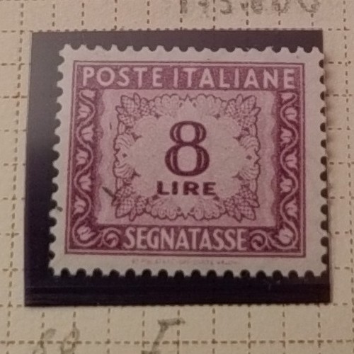 Repubblica segnatasse lire - , 8