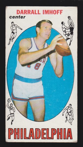Darrall imhoff rookie 76ers - imhoff,