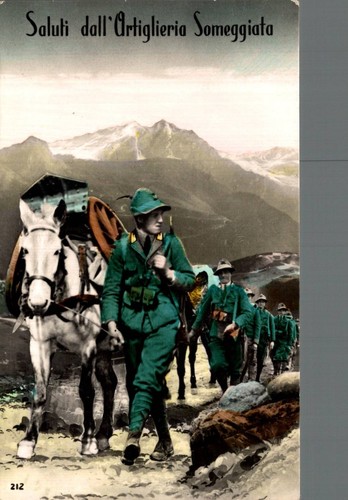 Militari alpini artiglieria - alpini,