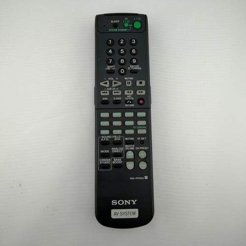 Sony pp404 sistema av - rm-pp404,