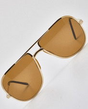 gold oversized sunglasses
