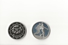 MONETA 34 GR ARGENTO 925