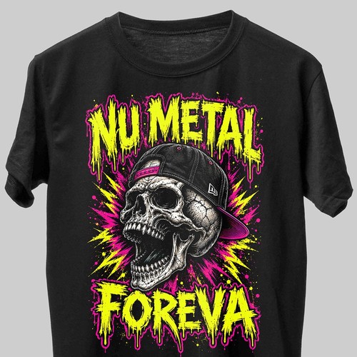 Shirt metal foreva - t-shirt, heavy